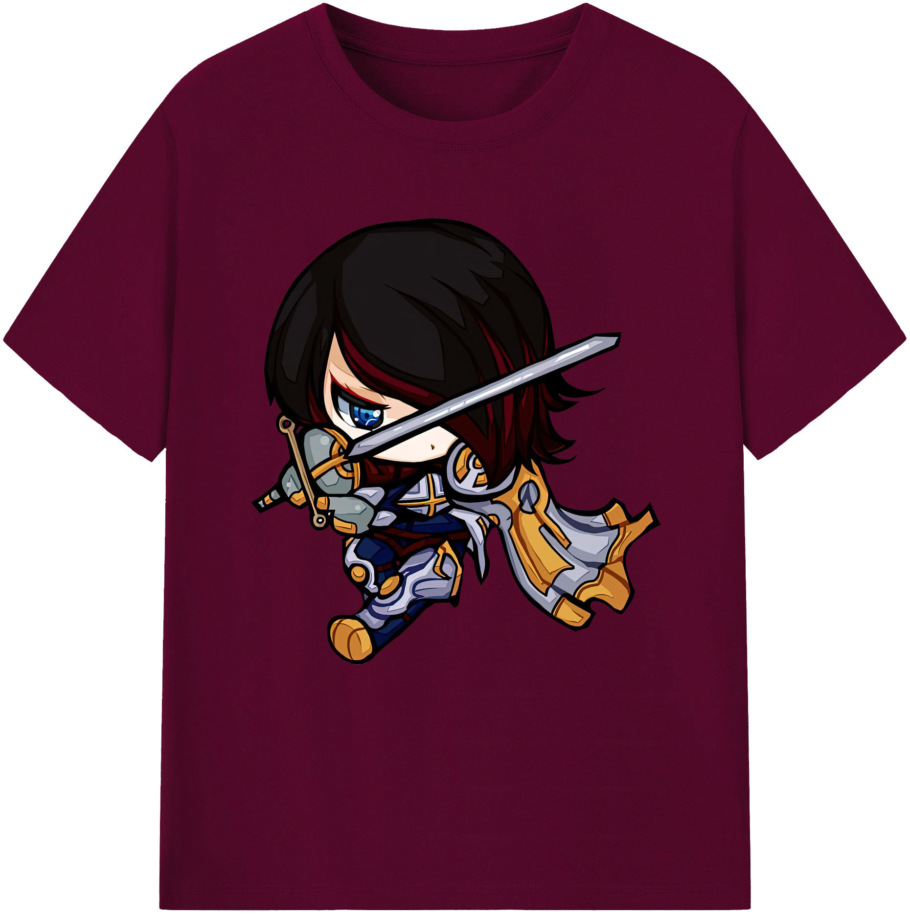 リーグ・オブ・レジェンド League of Legends LOL レディースカジュアルプリントTシャツ（綿100％）
